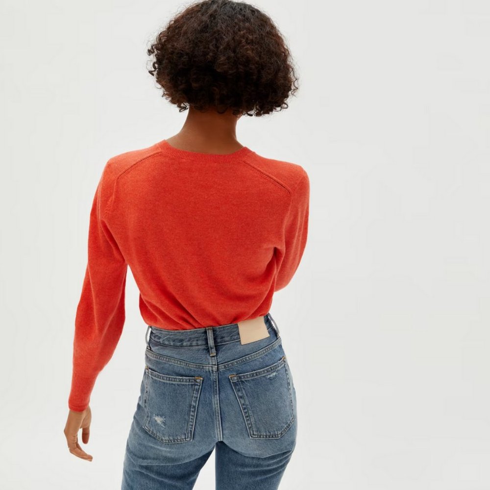 Everlane cashmere Henley sweater - Picture 3 of 6